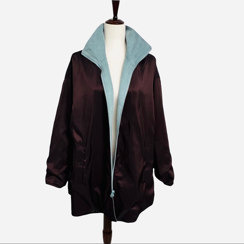 Mycra PAC  Life Reversible Travel Coat sz S/M
